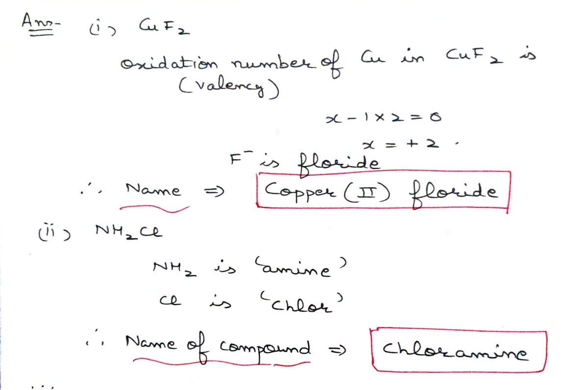 Chemistry homework question answer, step 1, image 1